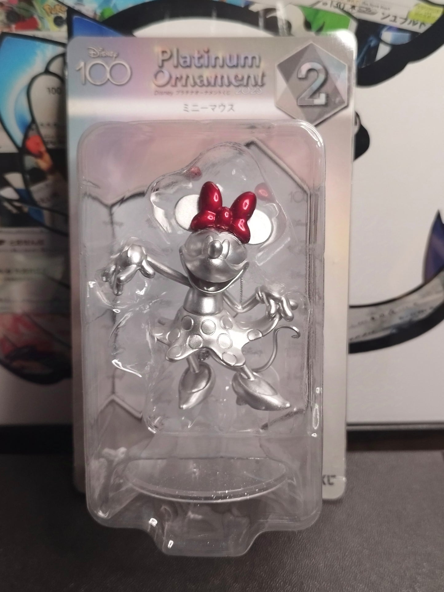 Figurine Disney 100 platinium Ornement Minnie
