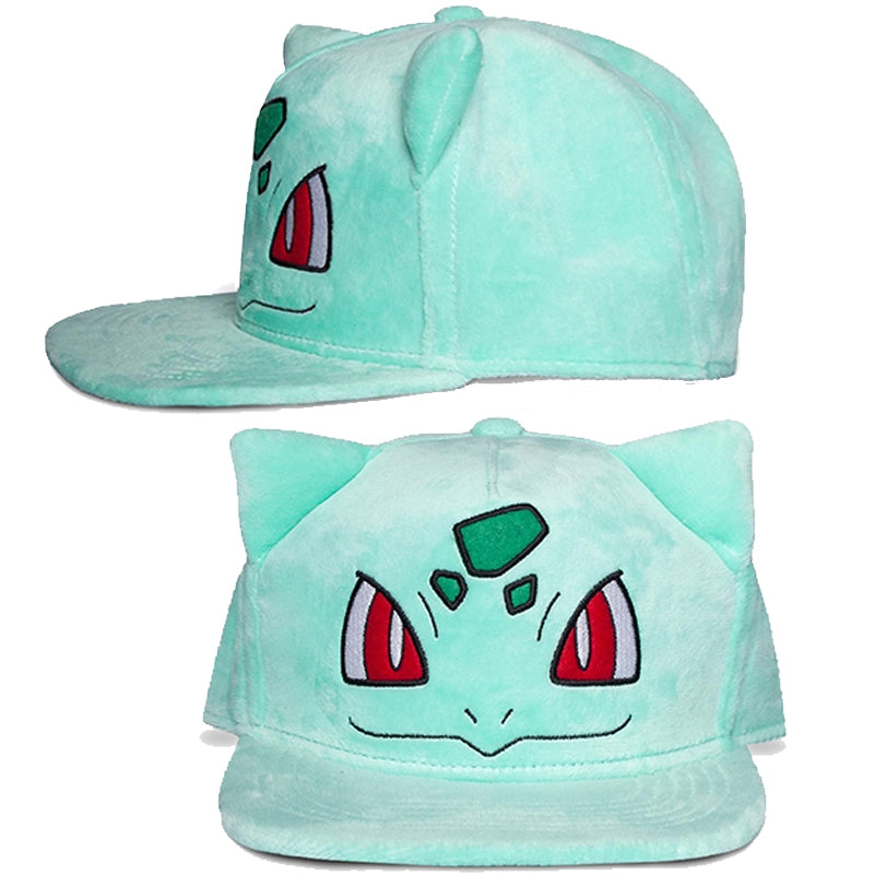 Pokémon BULBIZARRE - CASQUETTE VERSION PELUCHE