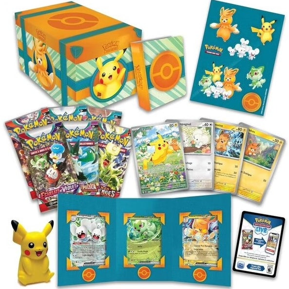 Pokemon - Coffret - 6 boosters - Coffret Pokémon Découverte Paldea