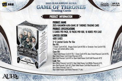 2025 KAKAWOW Aura Game of Thrones