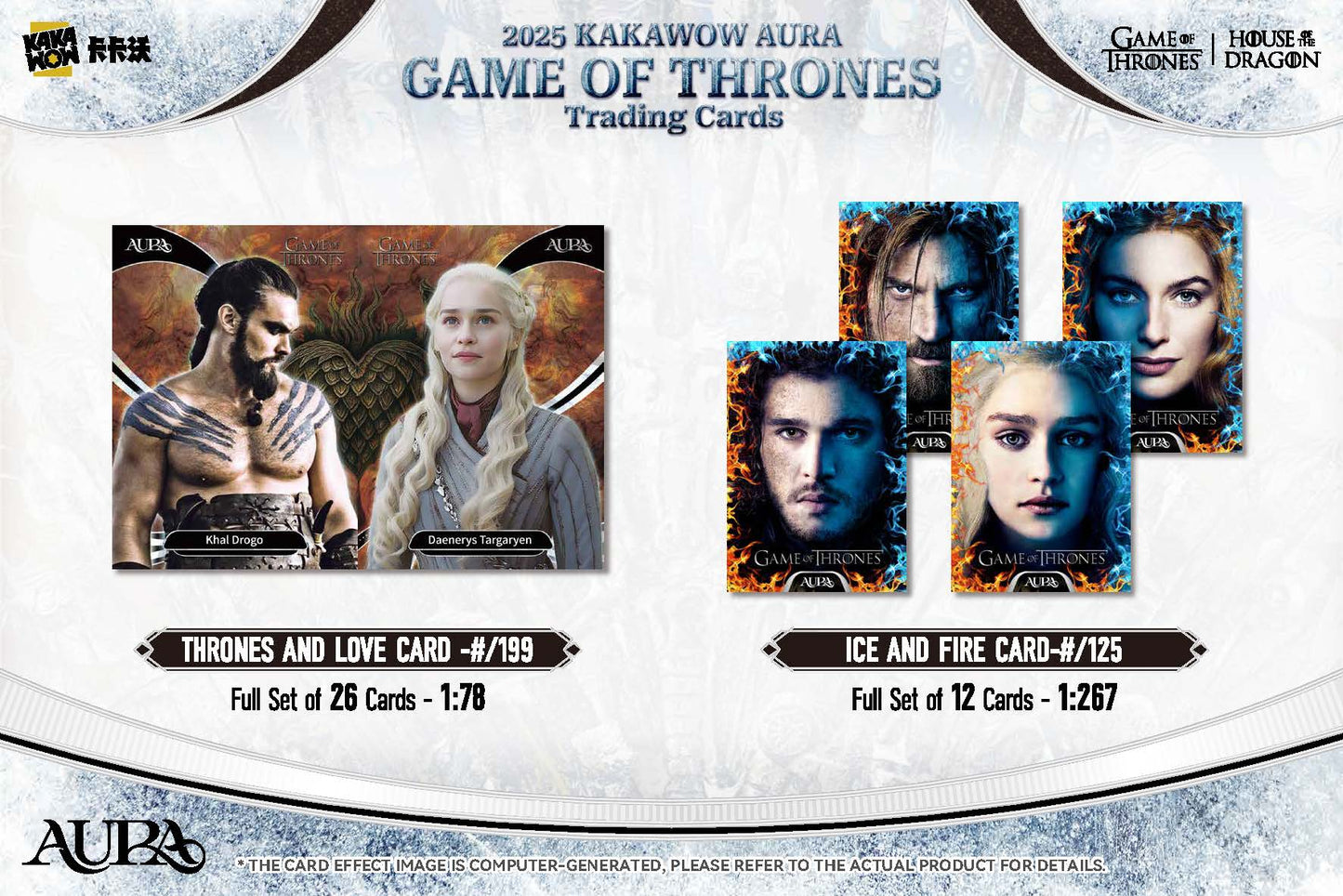 2025 KAKAWOW Aura Game of Thrones