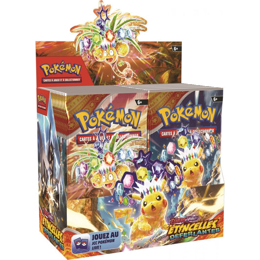 Pokemon - Boite de - 36 Boosters - EV 08 - Écarlate et Violet - Étincelles Déferlantes
