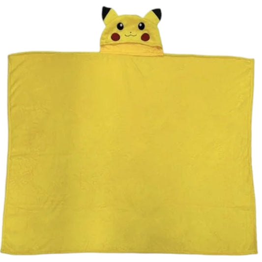 Pokemon - Mode - Plaid - PLAID CAPUCHE - PIKACHU - 120x150cm