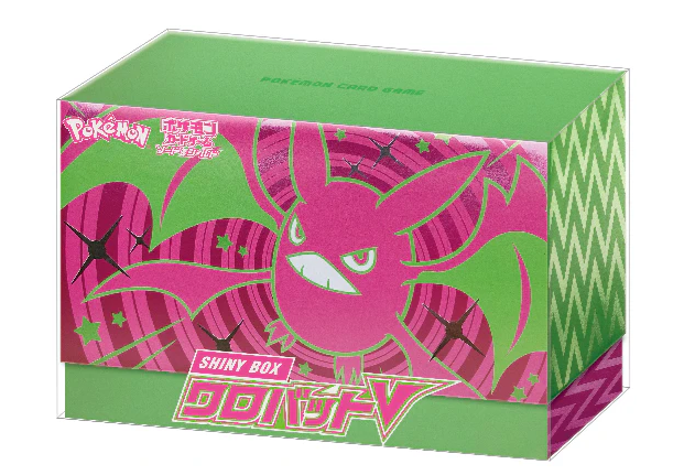 Shiny Star Pokémon Card Shiny Box Crobat V